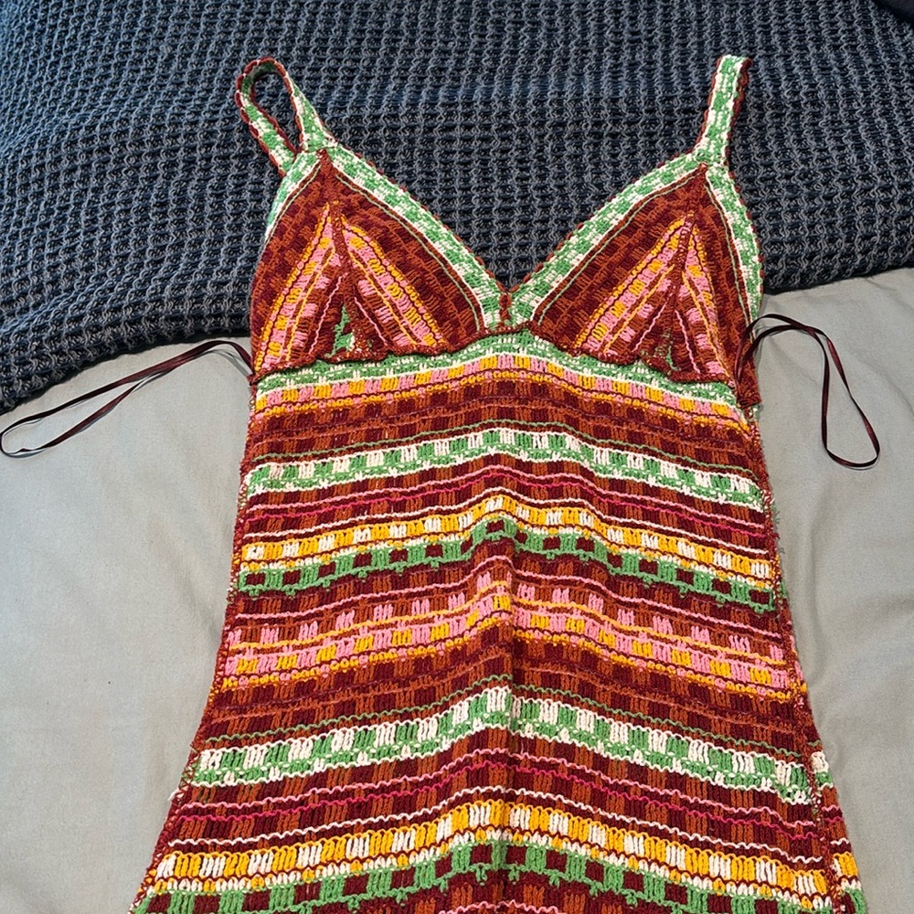 Zara crochet dress